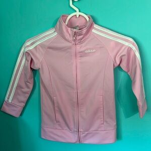 Adidas Baby Pink Full Zip Jacket 4T